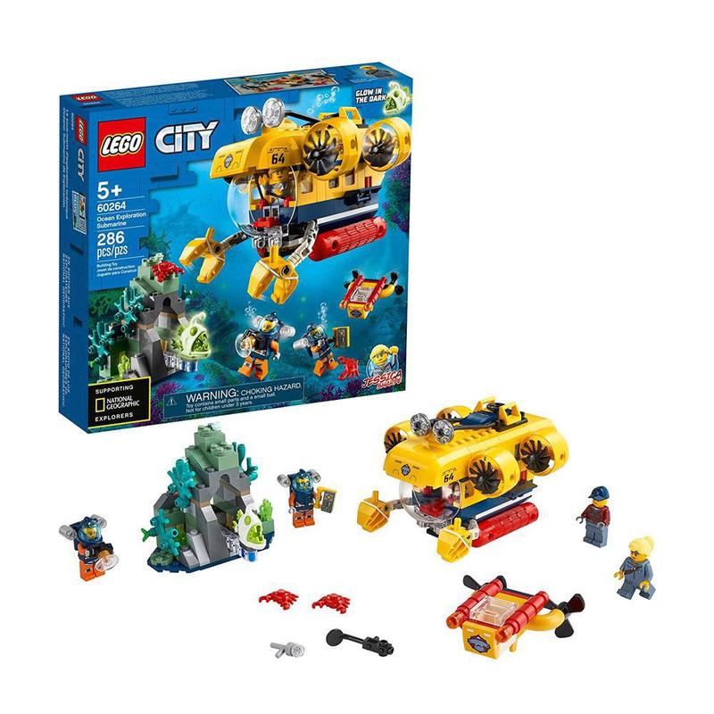 Lego City Ocean Exploration Submarine - Lego 60264 - 286 Peças